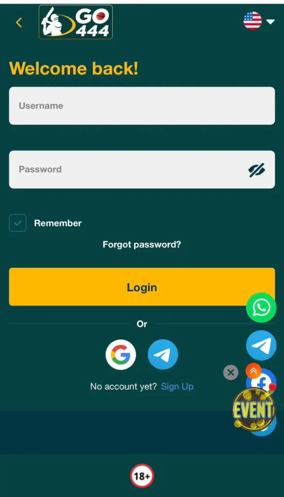 GO444 Login